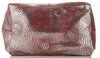 Kožené kabelka shopper bag Vittoria Gotti stříbrná V6141